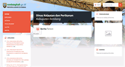 Desktop Screenshot of dinlutkan.rembangkab.go.id