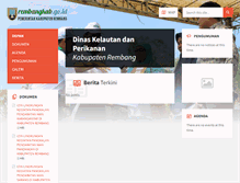 Tablet Screenshot of dinlutkan.rembangkab.go.id